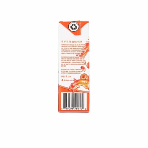 Blended Naturals™ Awesomely Apple Kids Juice Boxes Perspective: left