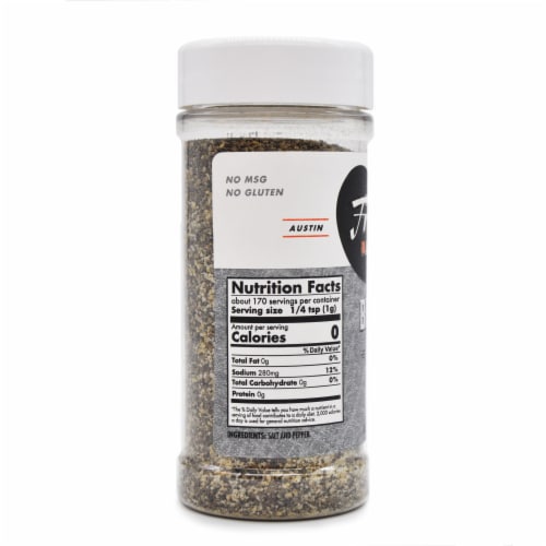 Franklin Barbecue® Brisket Spice Rub Perspective: left