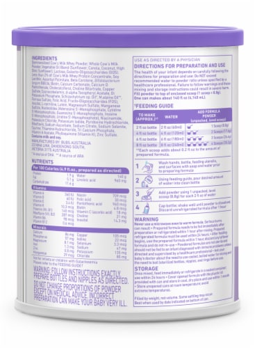 Bubs Essential Infant Formula 0-12 Months Perspective: left