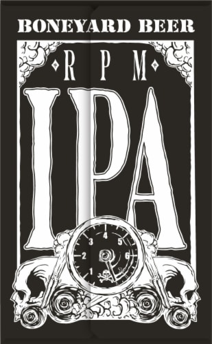 Boneyard RPM IPA Beer Perspective: left
