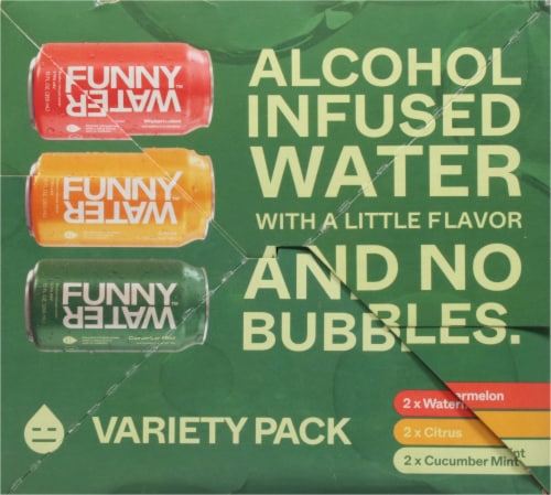 Funny Water™ Variety Pack Perspective: left