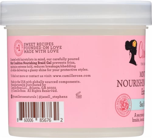 Camille Rose® Mint Condition Nourishing Braid Gel Perspective: left