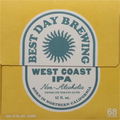 Best Day Brewing West Coast IPA Perspective: left