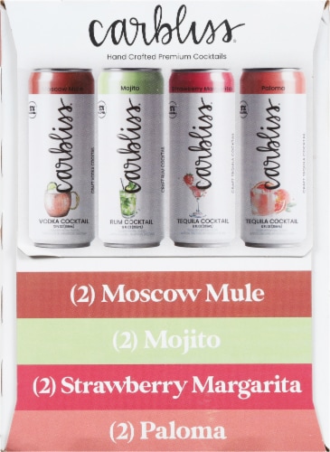 Carbliss® Cocktail Variety Pack Perspective: left