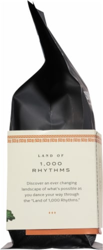 Corvus Coffee Roasters Casa Negra Colombia Whole Bean Coffee Perspective: left