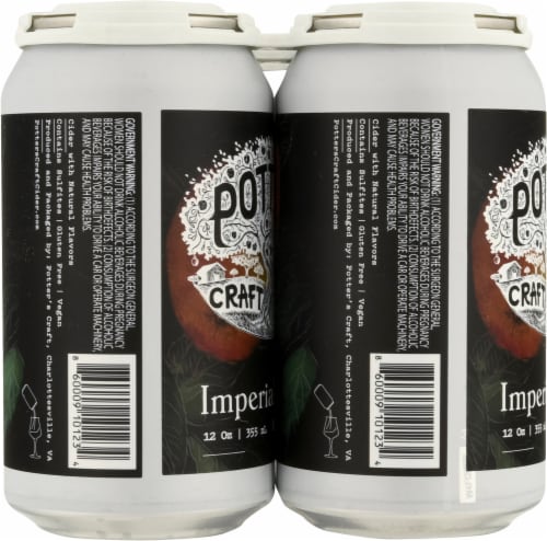 Potter's Imperial Dry Cider Perspective: left