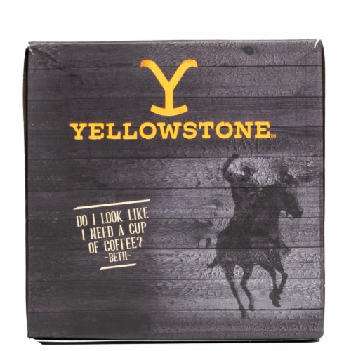 Yellowstone® Caramel Oatmeal Light Roast Single Serve Coffee Cups Perspective: left
