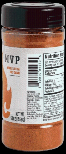 AC BBQ The MVP Seasoning Perspective: left