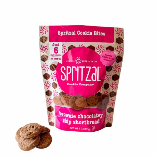 Spritzal® Cookie Company Brownie Chocolatey Chip Shortbread Perspective: left