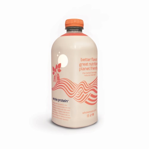 WholeMoon™ Almond Whole Protein Plant-Based Beverage Perspective: left