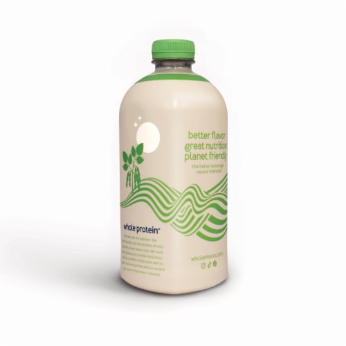 WholeMoon™ Pistachio Whole Protein Plant-Based Beverage Perspective: left