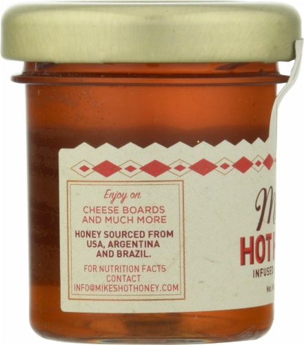 Mike's Hot Honey Infused with Chilies Perspective: left