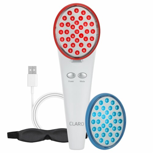 Spa Sciences CLARO Acne Treatment Light Therapy System Perspective: left