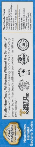 Lumineux® Oral Essentials Certified Non-Toxic Whitening Toothpaste Perspective: left