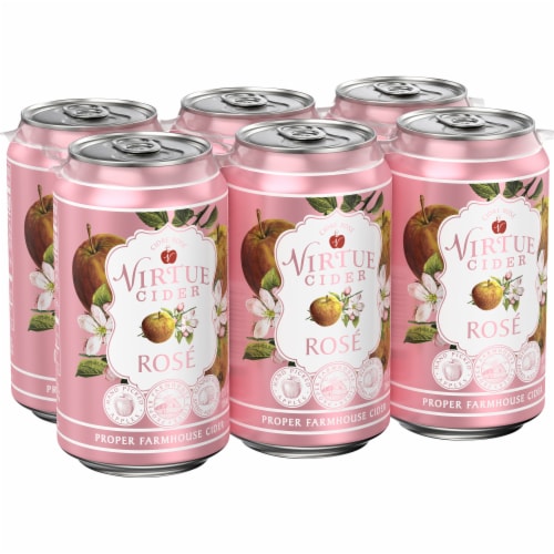 Virtue Cider Rose Perspective: left