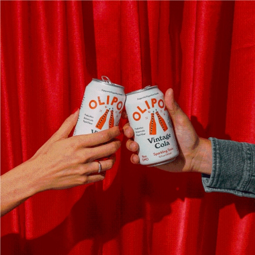 OLIPOP® Vintage Cola Perspective: left