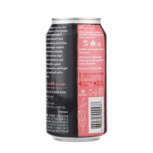 Eufloria Aromatic Washington Rose Wine Perspective: left