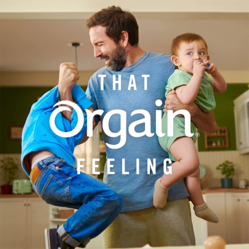 Orgain® Organic Nutrition Sweet Vanilla Bean Flavor Nutritional Shakes Perspective: left