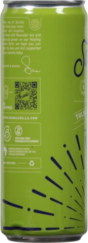 Sarilla Sparkling Unsweetened Tulsi Lime Infusion Perspective: left