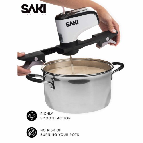 Saki Adjustable Speed Automatic Electric Cordless Hands Free Cooking Pot  Stirrer, 1 Piece - Pay Less Super Markets