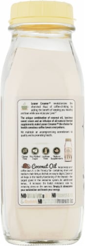 Leaner Creamer Original Coconut Oil Creamer Perspective: left