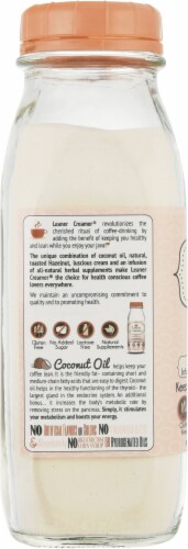 Leaner Creamer Hazelnut Coconut Oil Creamer Perspective: left