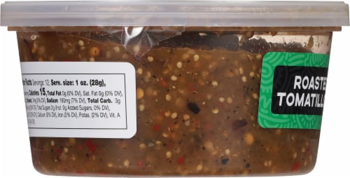 Salsa Queen® Gourmet Tomatillo Salsa Perspective: left