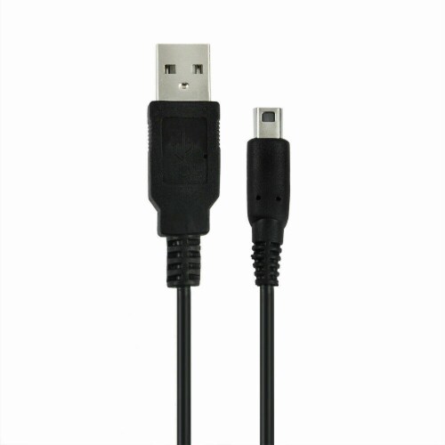 USB Power Charger Charging Cable Compatible with 3DS DSi NDSI XL PADA A126 Perspective: left
