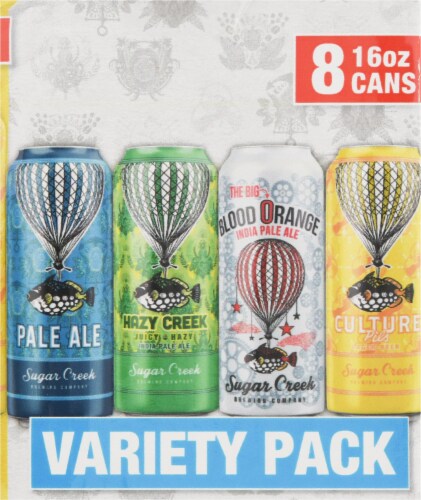 Sugar Creek Brewing Co. Variety Pack Perspective: left