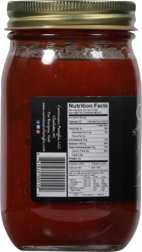Cannizzaro Arrabbiata Sauce Perspective: left