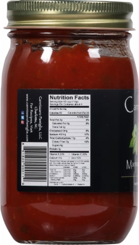 Cannizzaro Marinara Sauce Perspective: left