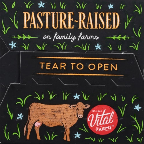 Vital Farms® Unsalted Butter Sticks Perspective: left