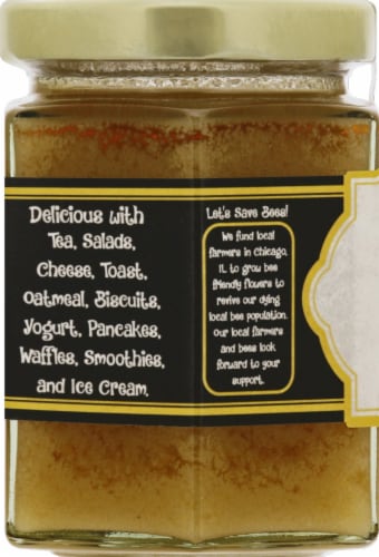 Heaven's Honey Natural Lemon Honey Perspective: left