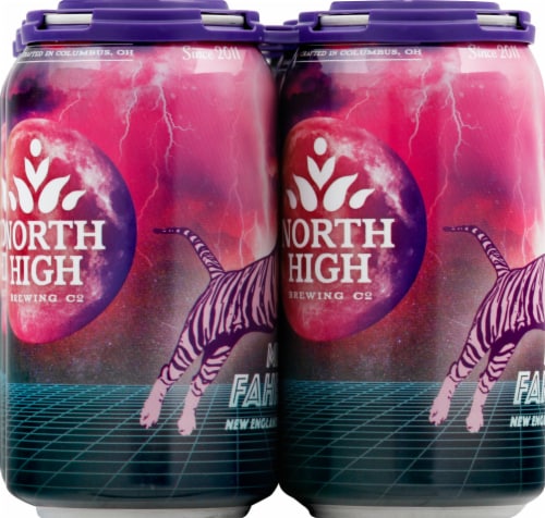 North High Brewing Mister Fahrenheit New England Style IPA Perspective: left