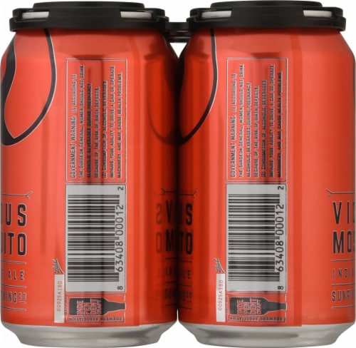 Sunriver Brewing Co Vicious Mosquito IPA Beer Perspective: left