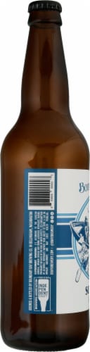 Boundary Bay Brewing Co. Scotch Ale Beer Single Bottle Perspective: left