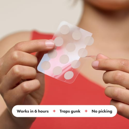 Hero Cosmetics Mighty Patch® Original Pimple Patches Perspective: left