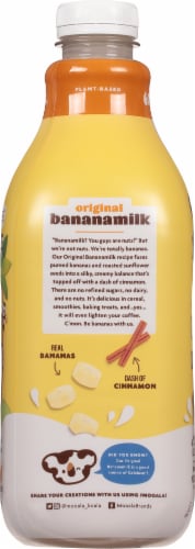 Mooala Organic Original Bananamilk Perspective: left