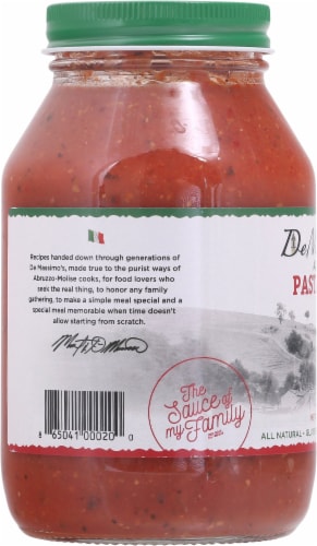 De Massimo's Authentic Pasta Sauce Perspective: left