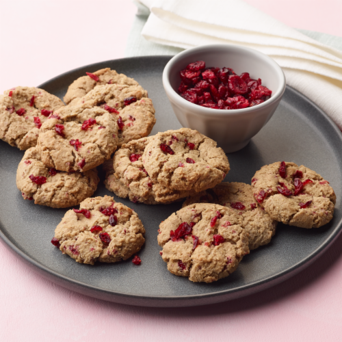 Sweet Loren's Gluten Free Oatmeal Cranberry Cookie Dough Perspective: left