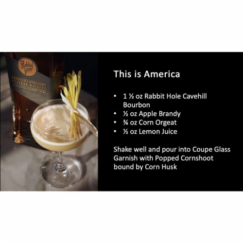 Rabbit Hole Cavehill Kentucky Straight Bourbon Whiskey Perspective: left