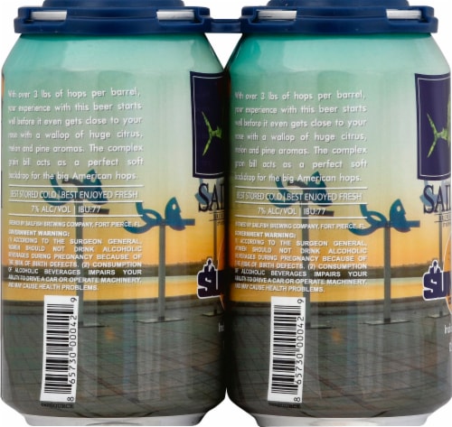 Sailfish Brewing Co. Sunrise City IPA India Pale Ale Perspective: left