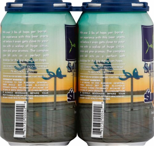 Sailfish Brewing Co. Sunrise City IPA India Pale Ale Perspective: left