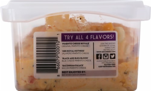 Queen Charlotte's Pimento Cheese Royale Original Pimento Cheese Perspective: left
