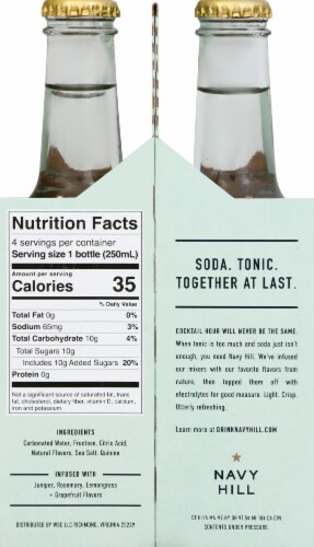 Navy Hill Juniper Soda & Tonic Perspective: left