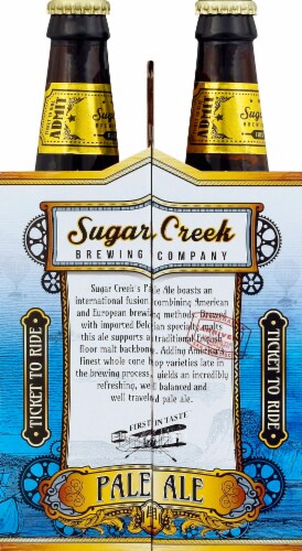 Sugar Creek Brewing Company Pale Ale Perspective: left