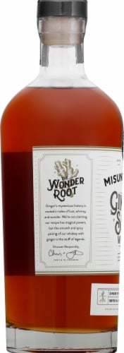 Misunderstood Whiskey Co Ginger Spiced Whiskey Perspective: left