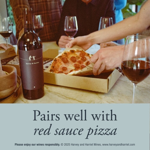 Harvey & Harriet Red Blend Red Wine Perspective: left