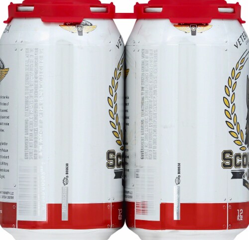 Veterans United Craft Brewery Scout Dog Amber Ale Perspective: left