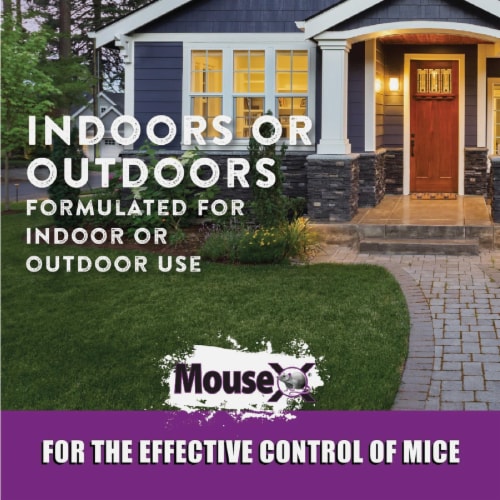 MouseX™ Rodent Control Pellets Perspective: left